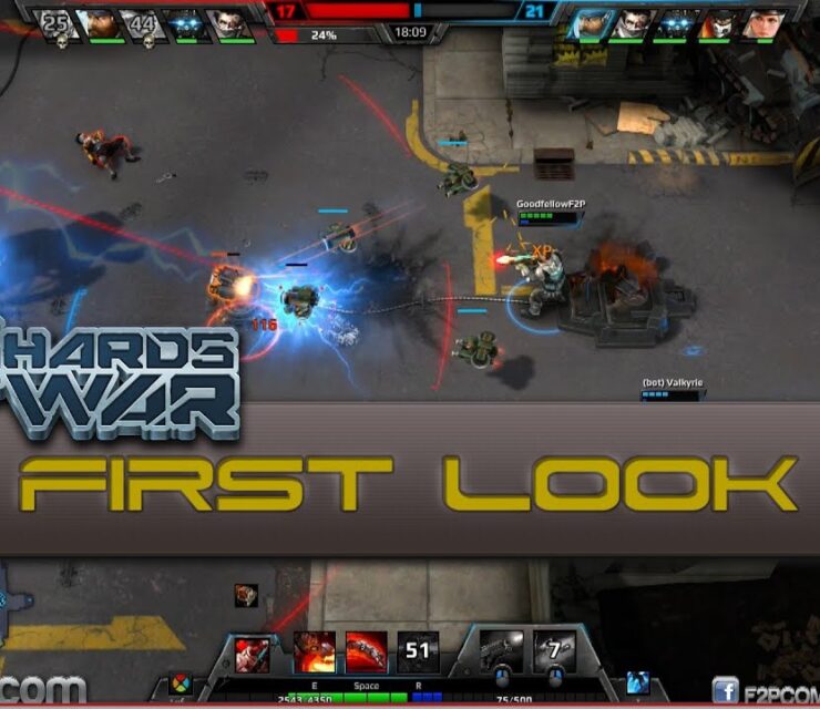 Shards of War First Look Gameplay Комментарий - New Moba