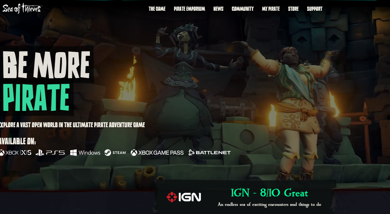Полное руководство по Sea of Thieves для пиратов и новичков